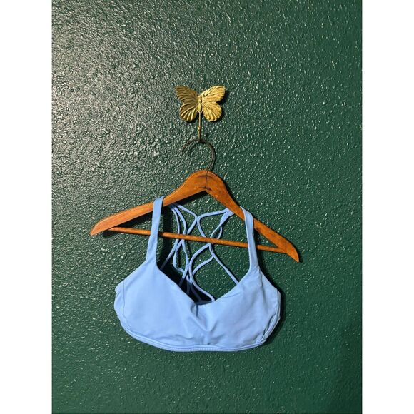 Lululemon Blue Bra Size 10 - Picture 1 of 4